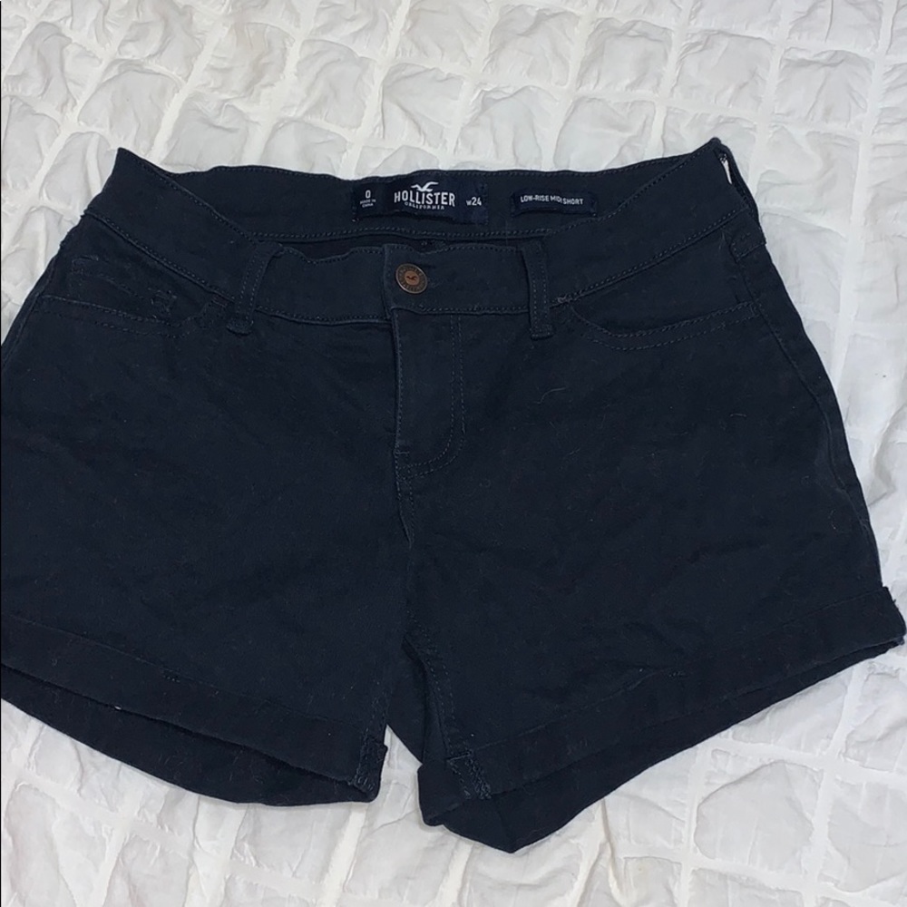 Hollister navy shorts